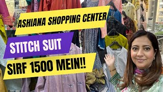 Ashiana market karachi  itnay zabardast stitch suit woh bhi sirf 1500 main 👗💃 [upl. by Ogu]