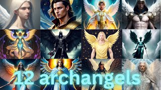 12 Archangels Names Meanings and Their Power [upl. by Cir704]