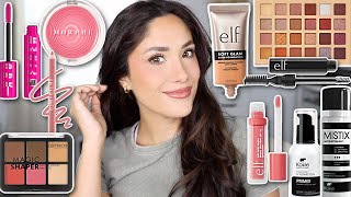 TESTING NEW DRUGSTORE MAKEUP  watch BEFORE you BUY [upl. by Daitzman]