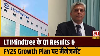 LTIMindtree के Q1 नतीजे मार्जिन और FY25 Growth Plan पर CFO Vipul Chandra का Outlook [upl. by Hsakiv247]