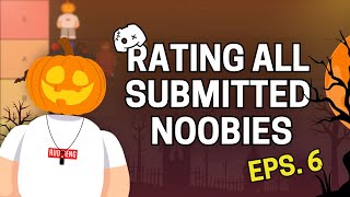 RATING ALL NEW UPCOMING NOOBIES IN FIND THE NOOBIES [upl. by Noskcire]