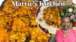 How to Make Homemade Chili Mac with Ground Beef  Gourmet Mac and Cheese Recipe  Matties Kitchen [upl. by Wahl]