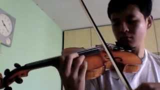 D Major Scale  3 Octaves ViolinMusicSchool [upl. by Swiercz284]