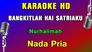 MATAHARIKU  KARAOKE NADA PRIA  NOERHALIMAH [upl. by Uoliram]