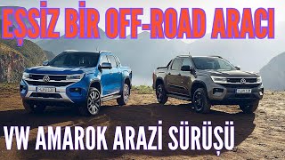 YENİ VW AMAROK OFFROAD PERFORMANSI  AMAROK ARAZİ SÜRÜŞÜ İÇİN TEPEDEN TIRNAĞA HAZIR [upl. by Eentroc74]