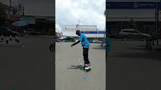 Freestyle slalom skating Training skating skateselection slalomskating [upl. by Niwhsa]