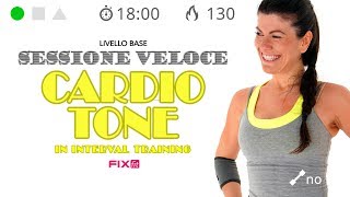 Circuito Total Body Per Principianti  Esercizi Cardio e Tonificazione [upl. by Lishe]