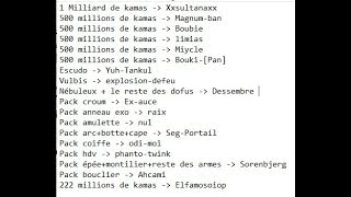 Dofus RESULTAT CONCOURS 5 MILLIARDS [upl. by Mueller]