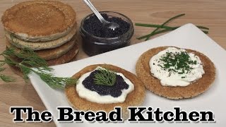 Buckwheat Blinis Recipe in The Bread Kitchen [upl. by Calmas]