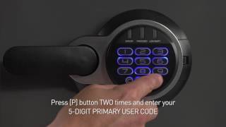 How to Program Codes on Your Sentry®Safe Electronic Lock Fire Safe [upl. by Meeki]