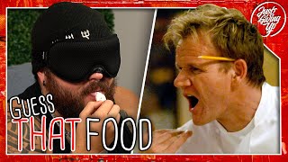 Guess That Food Blindfolded Taste Test [upl. by Namlas]