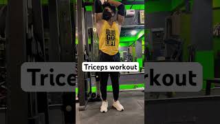 Triceps workout triceps exercises shortsfeed gymworkout fitnessmotivationmusic gymworkoutmusic [upl. by Eirised]