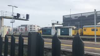 37610 pushes the test train to Exeter [upl. by Dlanar]