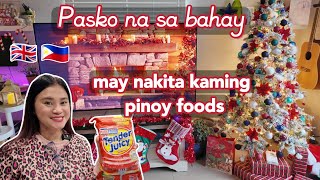 Filipino Food in UK  Grocery Haul  Purefoods Tender Juicy Hotdog  Christmas Decor 2024 [upl. by Yate]