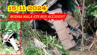 Bhuda nala near Rest Camp Today Sts bus Accident due to break fail 2Death breakingnews andaman [upl. by Imaon503]