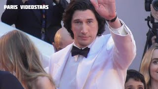 Adam Driver on the red carpet  Cannes Film Festival 16 may 2024 premiere of Megalopolis [upl. by Nettie]