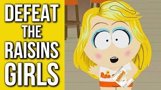 South Park The Fractured But Whole  Defeat the Raisins Girls [upl. by Ellenaej]