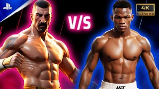 Israel Adesanya vs Yuri Boyka UFC 5  Kickboxing Feast [upl. by Yrreg]