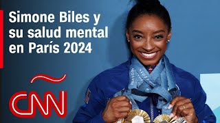 Entrevista a Simone Biles que habla sobre su salud mental en los Juegos Olímpicos de París 2024 [upl. by Feune]