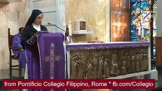 Daily Mass at Pontificio Collegio Filippino Rome March 27 2020 [upl. by Croner]