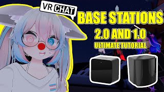 Base Station 20 and 10 differences compatibility troubleshooting ultimate tutorial  VRChat [upl. by Alley]