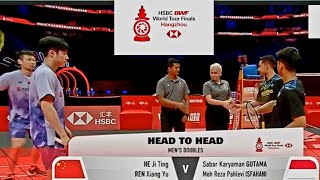 GutamaIsfahani ina vs HeRen chn  HSBC BWF World Tour Finals 2024 [upl. by Voorhis341]