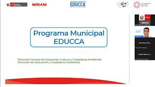 Taller virtual  Cadena programática para la implementación del Programa Municipal EDUCCA 1752023 [upl. by Rramal]