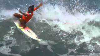 quiksilver Open West Java 2012  Day One Highlights [upl. by Godiva459]