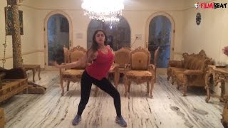 Shivaay actress Sayyesha Sehgal shares sizzling dance video for fans watch here  Filmibeat [upl. by Vanda]