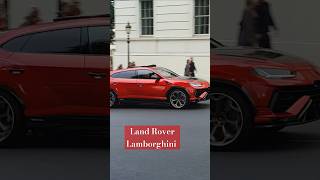 Lamborghini SUV amp Land Rover in London [upl. by Acherman]