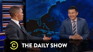 The Truth About Ronny Chieng’s Accent  Between the Scenes The Daily Show [upl. by Enidan]