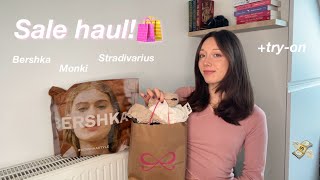 Tryon Haul Bershka Monki Stradivarius… [upl. by Alyehs]