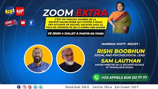 Zoom Extra Manisha Jooty reçoit Rishi Boobhun amp Sam Lauthan [upl. by Haymo]