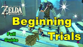 Beginning Trials of The Sword Zelda Breath of The Wild [upl. by Caroline]