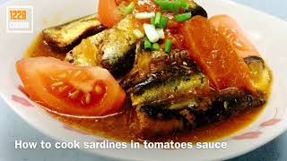 Homemade Sardines in Tomatoes Sauce [upl. by Eeniffar402]