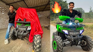 Unboxing Zeeshan Ki New ATV Bike 😍 Monster Bike 🔥 [upl. by Alleunam626]