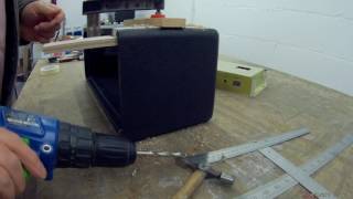 How to fit an amp chassis to an undrilled cabinet [upl. by Enileda]