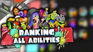 Ranking EVERY Ability In Splatoon 3 [upl. by Iras]