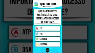 Quiz de perguntas e respostas de Biologia quiz biologia [upl. by Joycelin584]