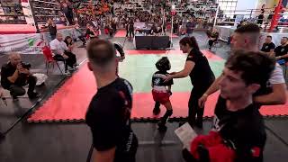 Kickboxingfight Loures 20241109 fight 3 round 1 [upl. by Gamin]