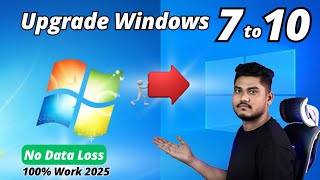 Upgrade From Windows 7 to Windows 10 for FREE in 2025  NO Data Loss  Windows 7 to Windows 10 [upl. by Aisatnaf]