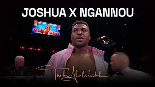 KnockoutChaos  Joshua vs Ngannou [upl. by Nhepets]