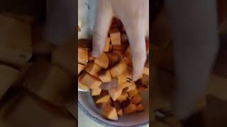 Chickpea and Kumara curry 🍛 curry chickpeas cooking shorts [upl. by Asiole]