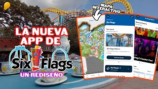 ASI luce la NUEVA APP de SIX FLAGS  Six Flags Mexico [upl. by Laersi332]