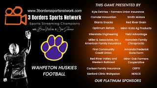 Wahpeton Huskies vs Valley City 92923 [upl. by Chemush]