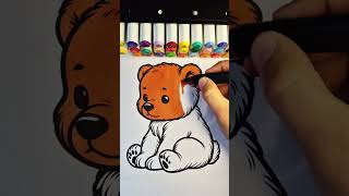 trop mignon asmr coloring coloringforrelaxation asmrsounds drawing coloration asmrvideo art [upl. by Nahej]