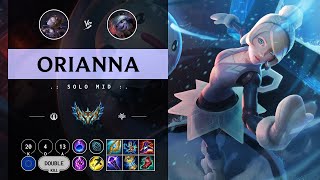 Orianna Mid vs Tristana  EUW Challenger Patch 1411 [upl. by Upali]