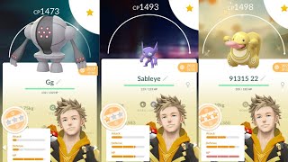 Great League Registeel Sableye Lickitung team is VALUE in Pokemon Go [upl. by Ecineg]