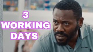 3 WORKING DAYS MOVIE OFFICIAL TRAILER [upl. by Egroej]