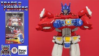 ThreeZero MDLX Transformers OPTIMUS PRIME Vintage Animation Edition BBTS Exclusive Figure Review [upl. by Ebony]